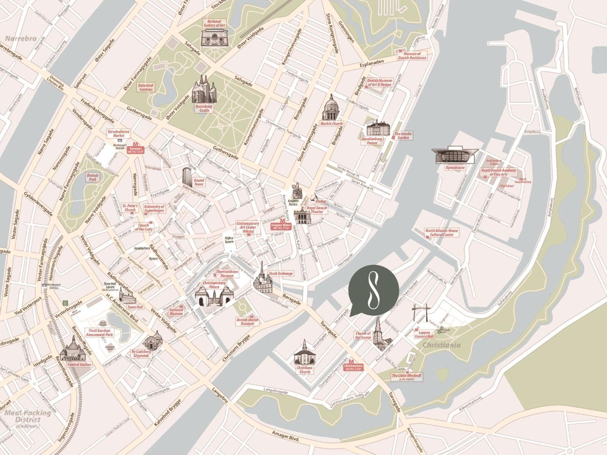 Sanders Saint - Loft One-Bedroom Apartment By The Charming Canals โคเปนเฮเกน ภายนอก รูปภาพ